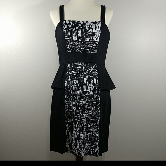 Dress: NEW Saks 5th Avenue Peplum Dress - Picture 3 of 7